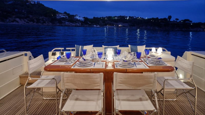 Aft Deck Night View