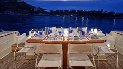 Aft Deck Night View