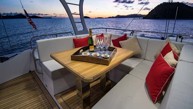EUPHORIA 18m sailing yacht charter, photo 3