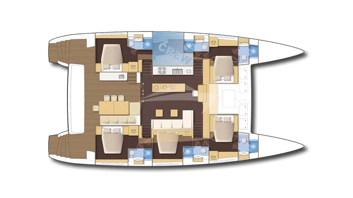 SAIL AWAY deck layout