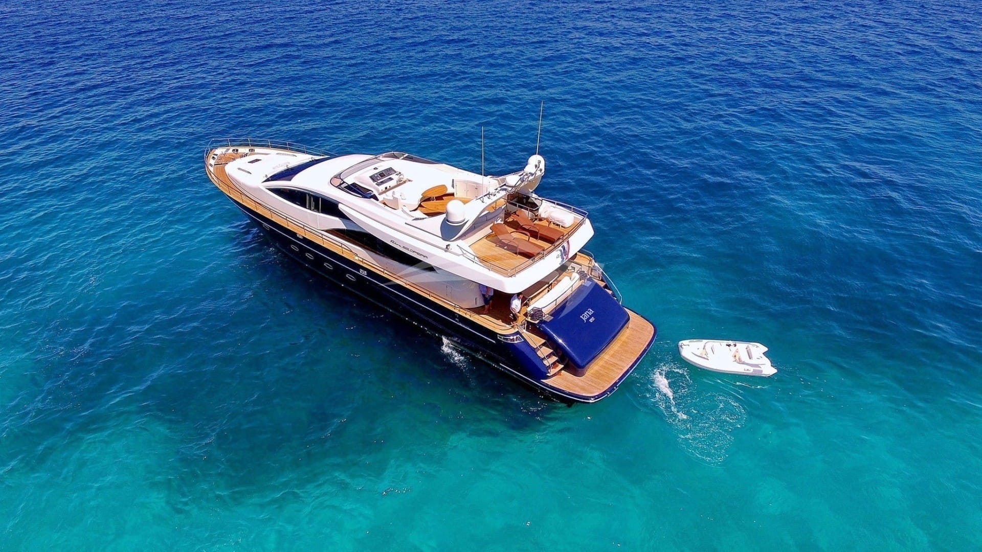 Aerial View with Tender