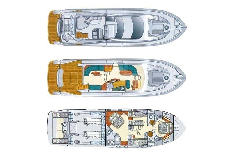 LADY L deck layout