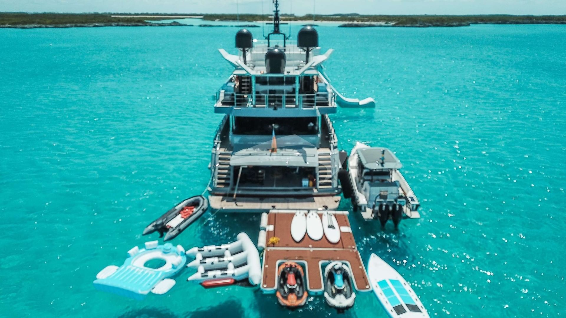 Floating Dock and Toys