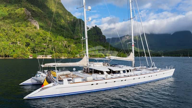 DOUCE FRANCE 42m sailing yacht charter, photo 5