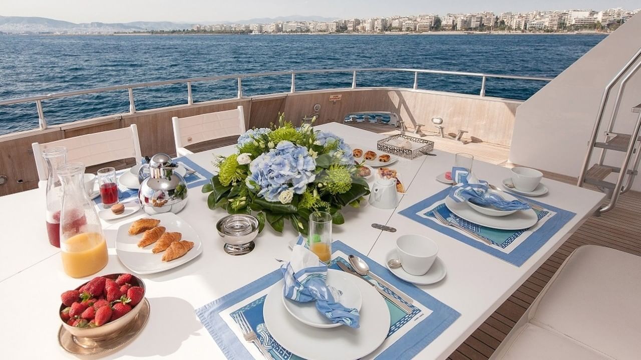Aft Deck Dining