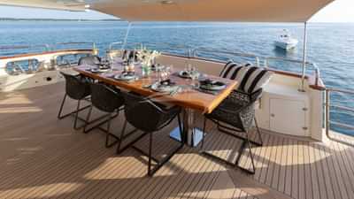 Aft deck