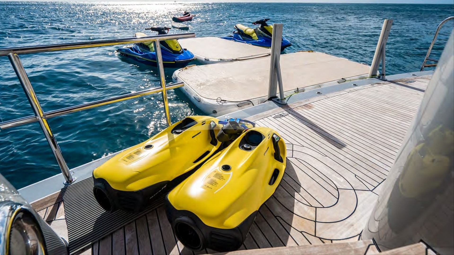 Seabobs at the ready