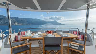 Aft deck