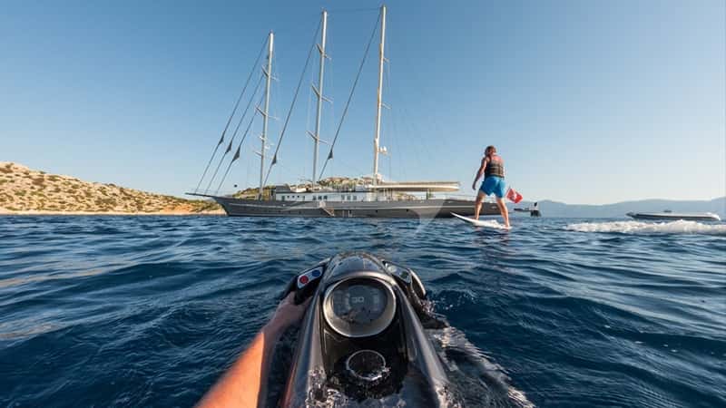 THE LANGLEY 62m sailing yacht charter, photo 9