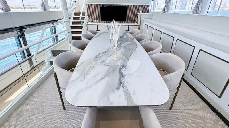 PRIVILEGE 34m motor yacht charter, photo 7