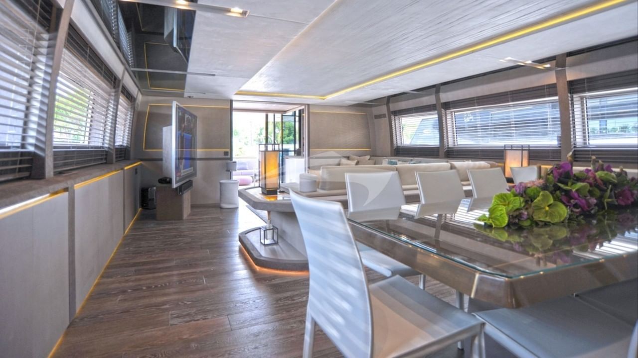 interior dining and saloon