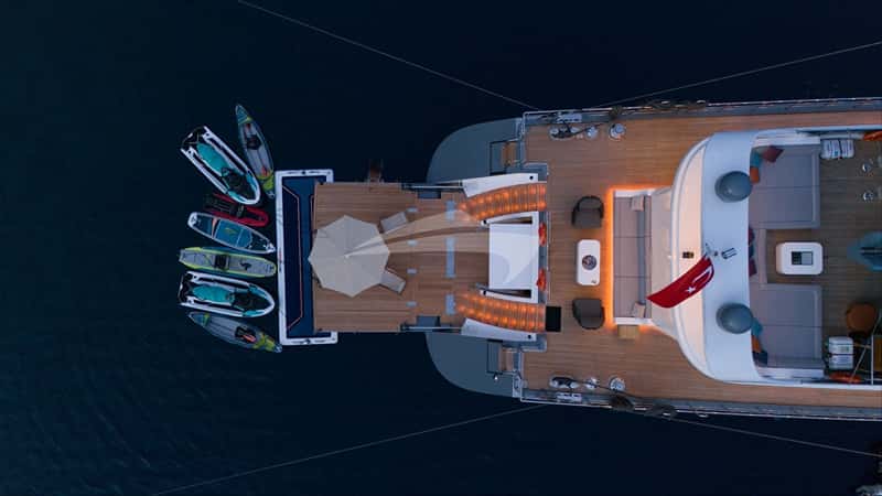 NORTH WIND 44m sailing yacht charter, photo 3