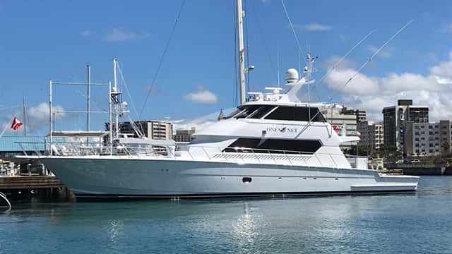 ONE NET 26m motor yacht for charter