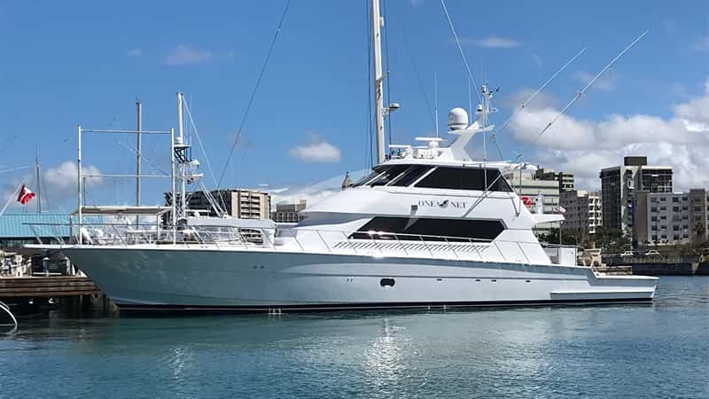 ONE NET 26m motor yacht charter