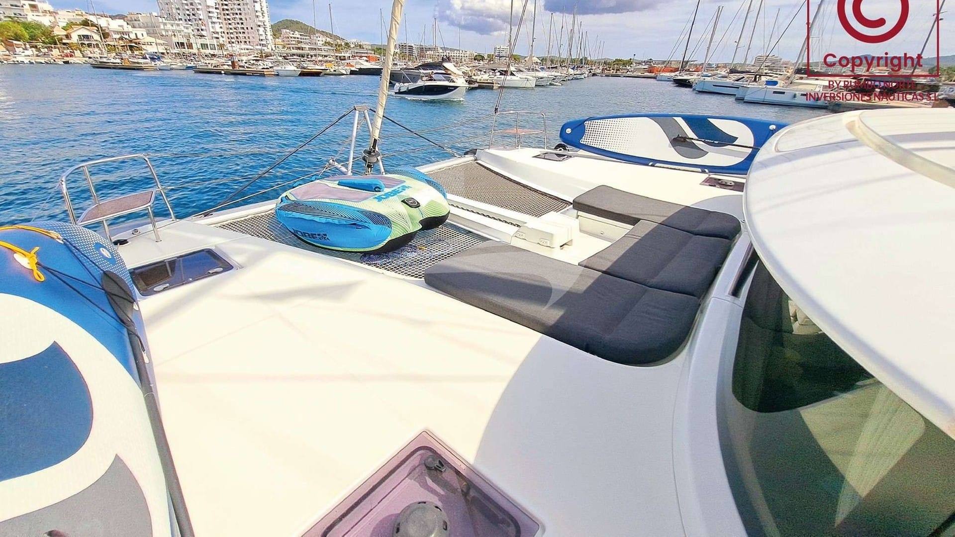 Pontoons and water toys