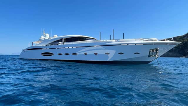 140' AB 43m motor yacht for charter