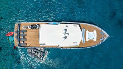 CALM DOWN 30m motor yacht charter, photo 11