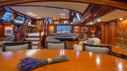 HYPERION 47m sailing yacht charter, photo 7