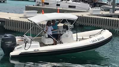 Add'l tender - 19' Nautical w/ 150HP outboard (add'l fee)