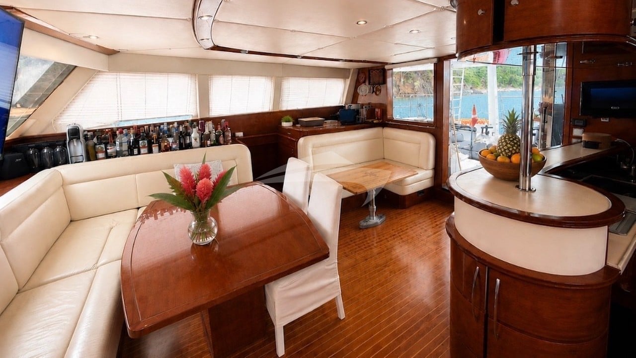 Saloon seating area