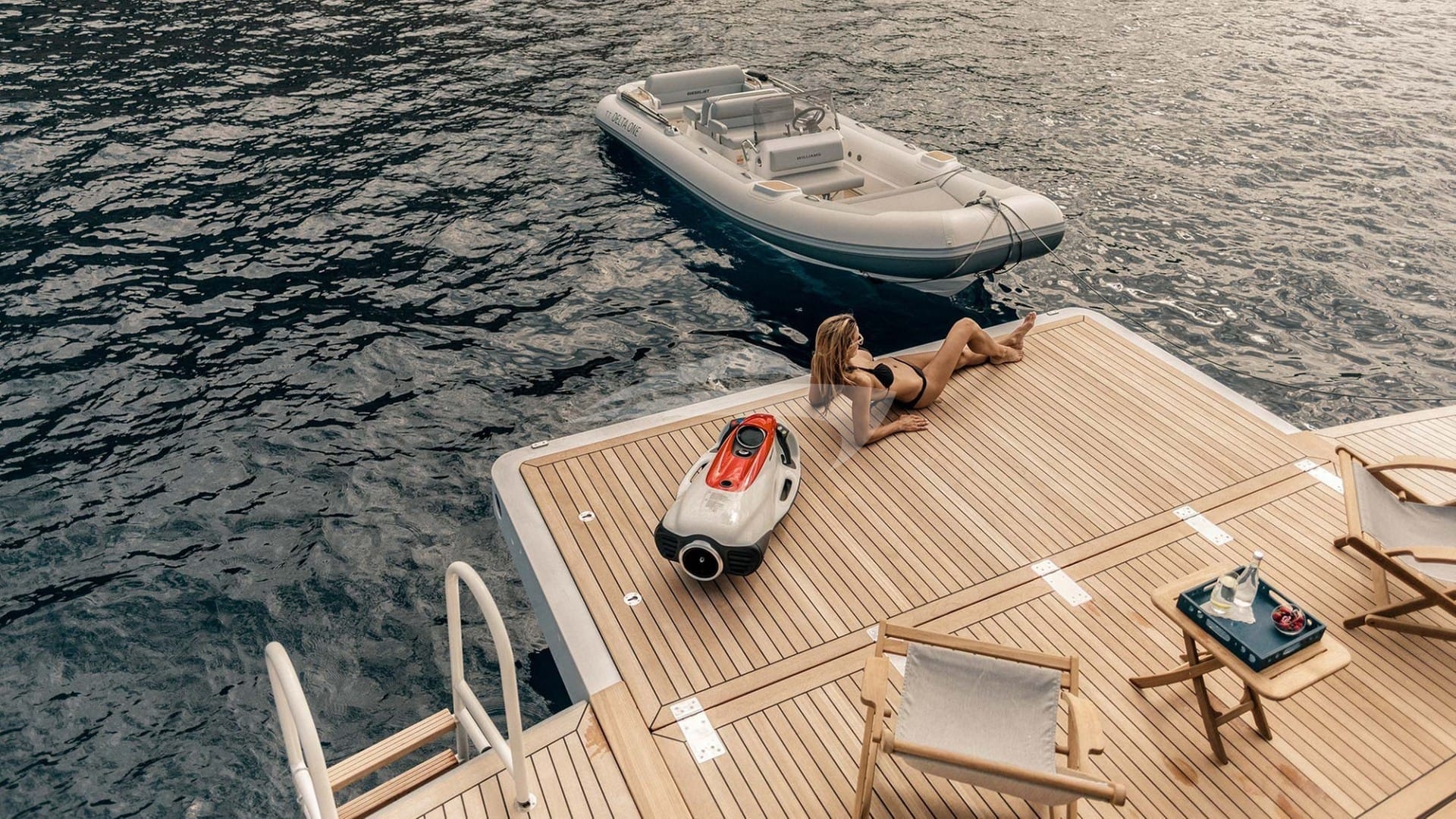 Beach Club with Tender and Toys