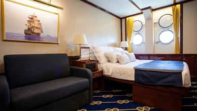 Ocean view double stateroom