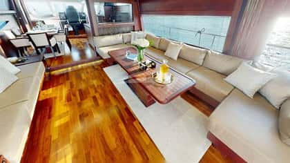 BELLA 24m motor yacht charter, photo 6