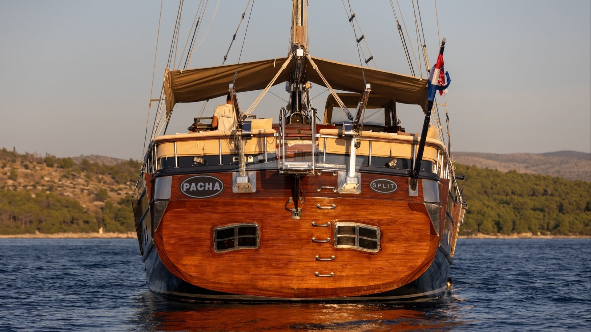 View of Aft