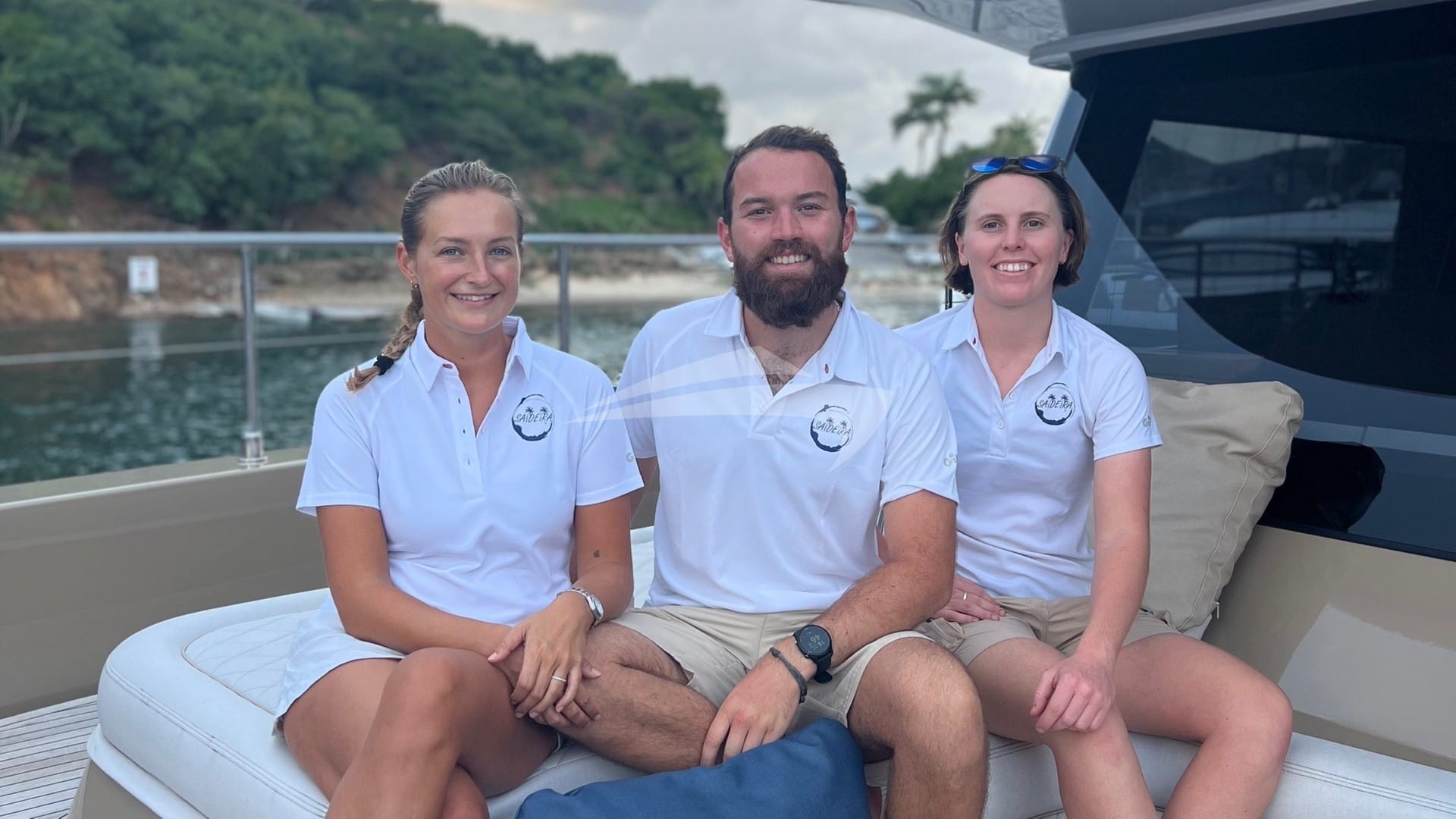 Luxury charter yacht crew for SAIDEIRA