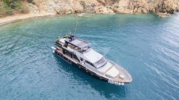 BEYEFENDI H 27m motor yacht charter, photo 2