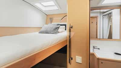 Guest Cabin and Bathroom
