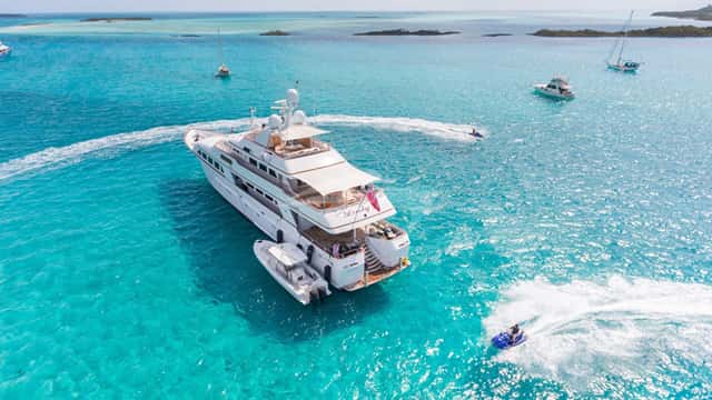 LADY J 43m motor yacht for charter