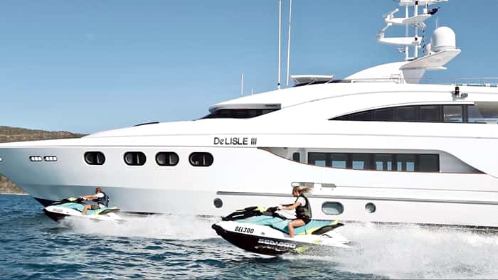 DE LISLE III 42m motor yacht charter, photo 2