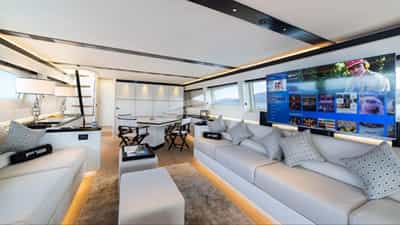 Saloon with TV