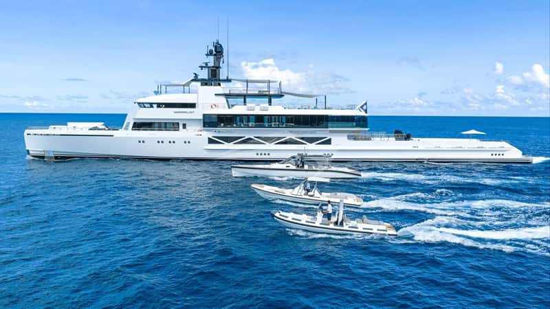 WANDERLUST 85m motor yacht charter, photo 3