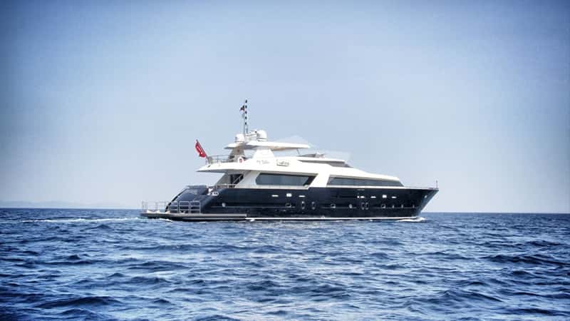 GO 35m motor yacht charter