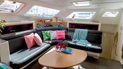 Saloon seating area
