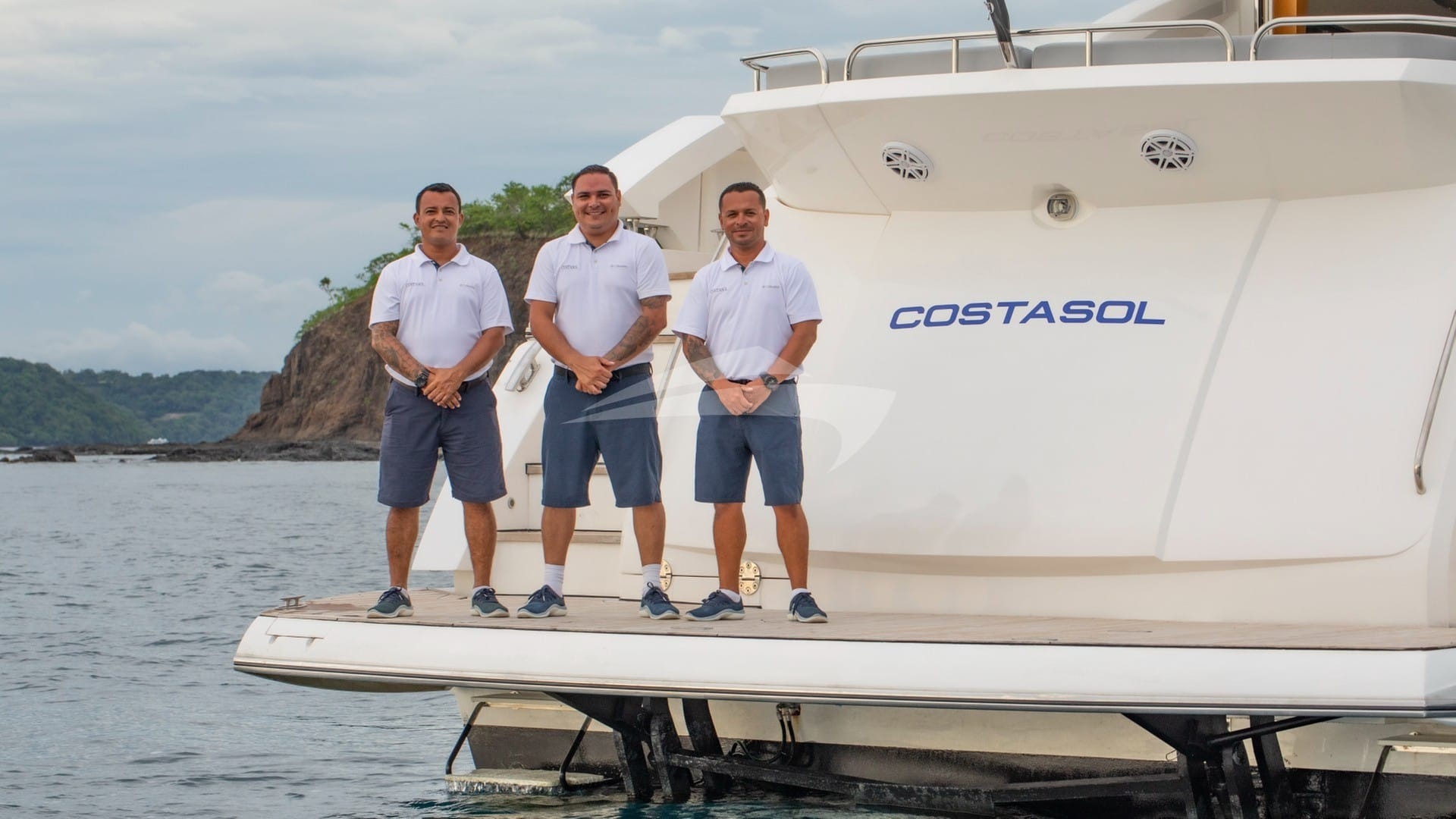 Luxury charter yacht crew for COSTASOL