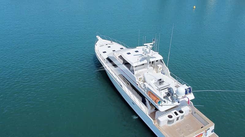 TIGRESS 27m motor yacht charter, photo 2