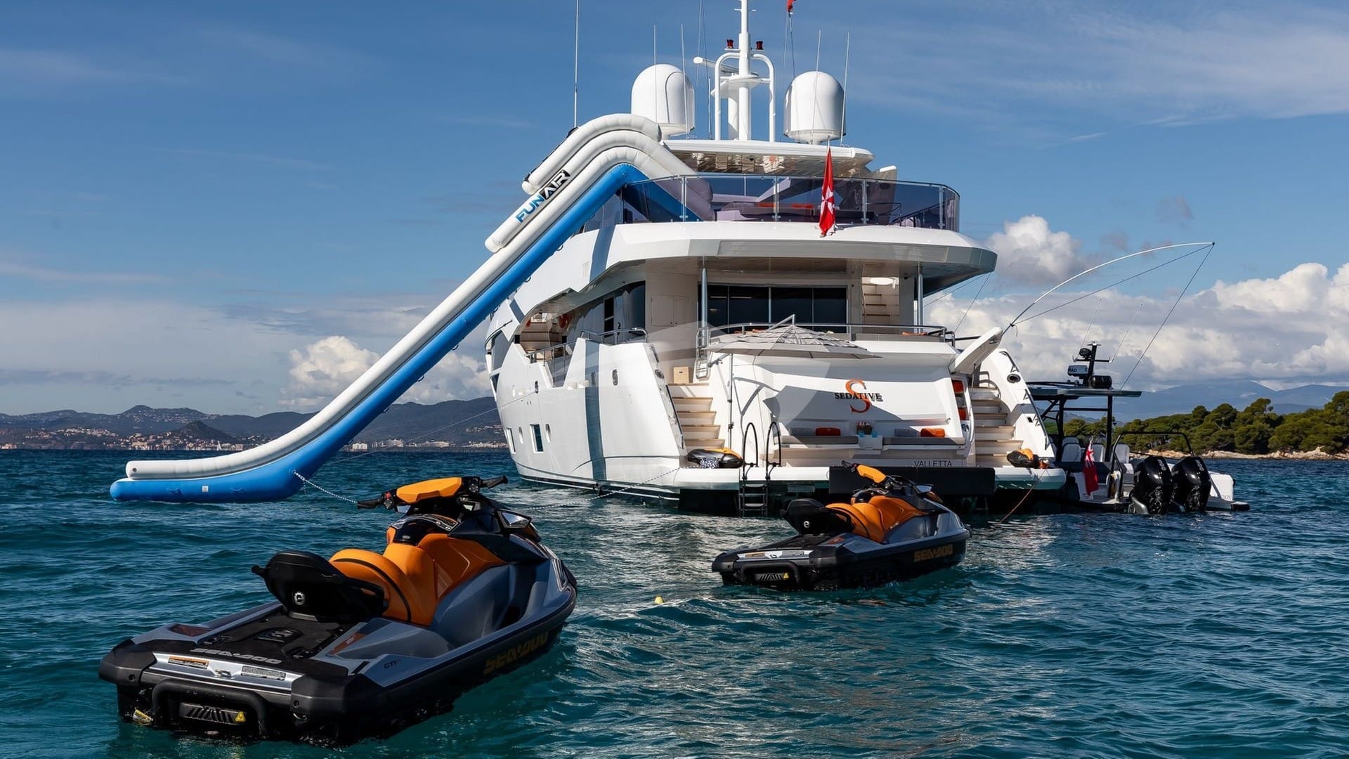 Water Slide and Toys