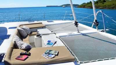 Deck Sunpads and Trampoline