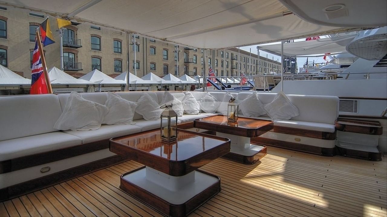 Aft deck