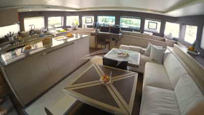 Saloon seating area