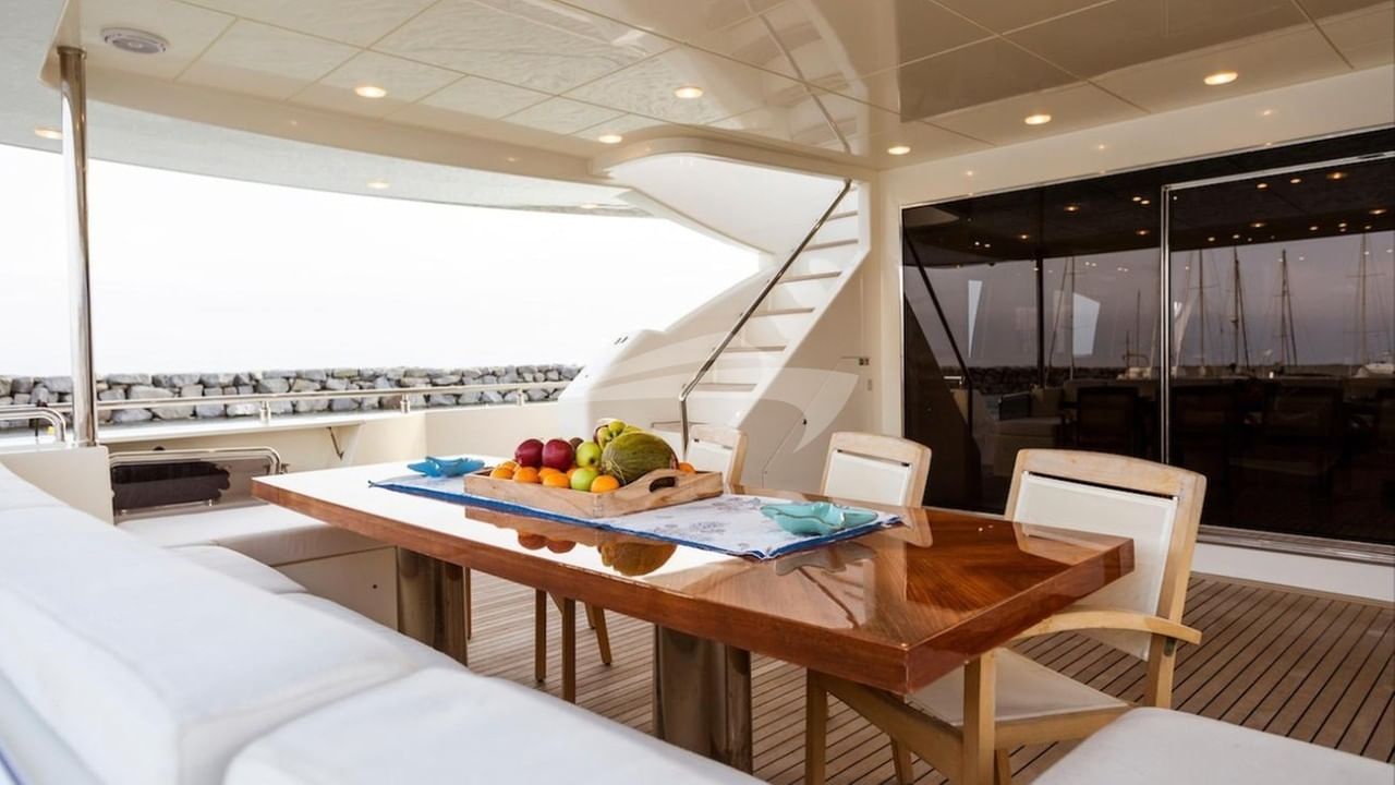 Aft Deck Dining