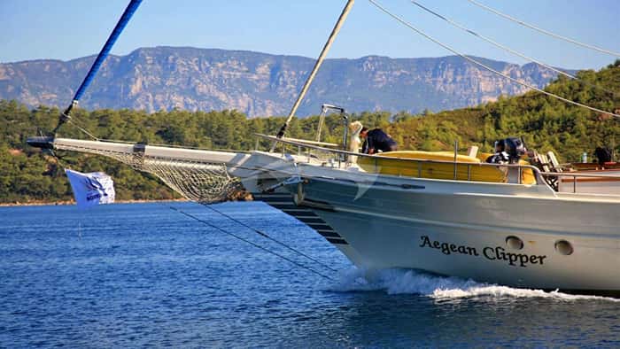 AEGEAN CLIPPER 41m motor yacht charter, photo 2