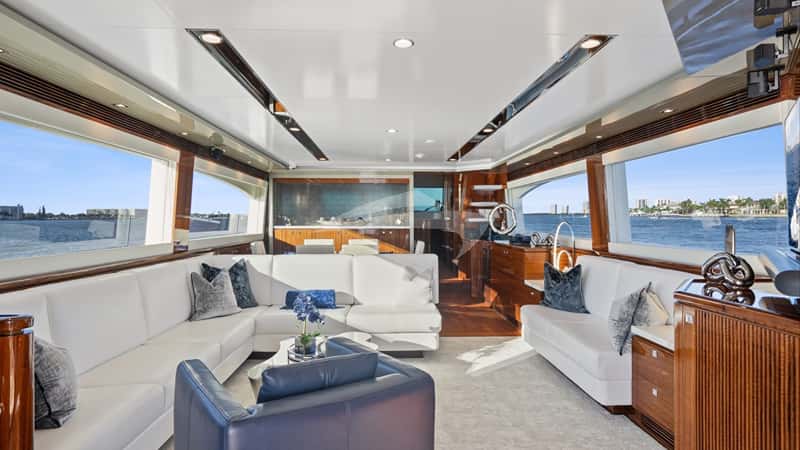 PILOT LOUNGE 28m motor yacht charter, photo 6