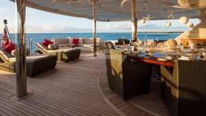 Aft deck area
