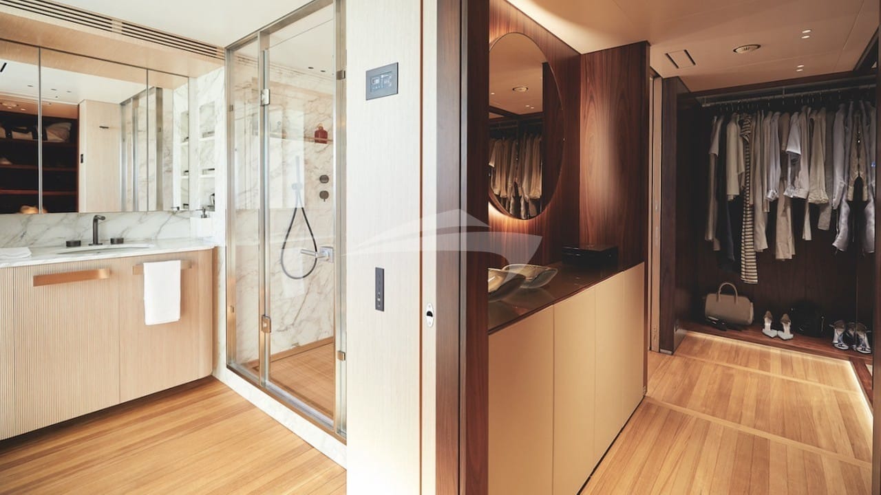 Master Bathroom and Wardrobe Area