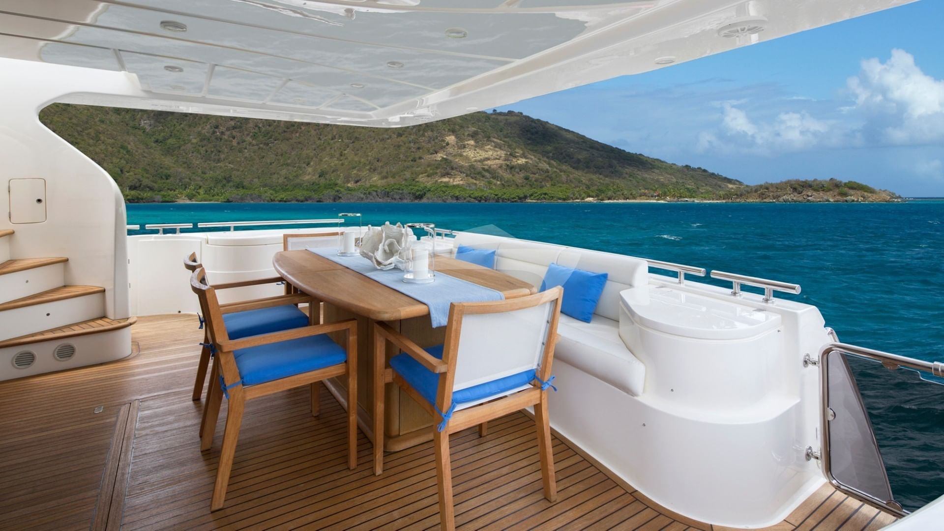 Crystal Parrot Aft Deck