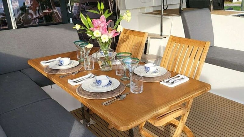 Enjoy Dinner on the Deck